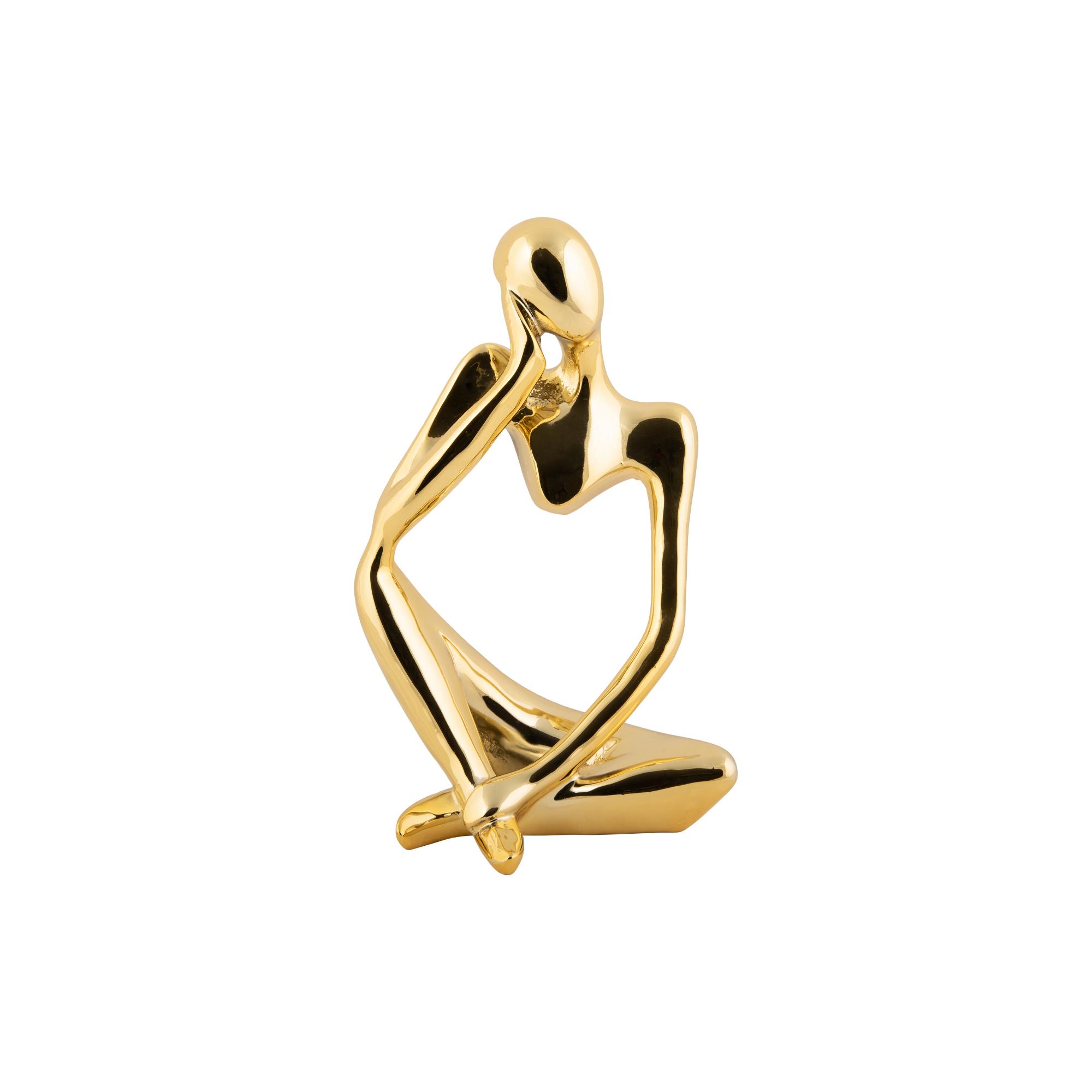Present Time ornament Imagine - goud - 12.5x10x23.5cm