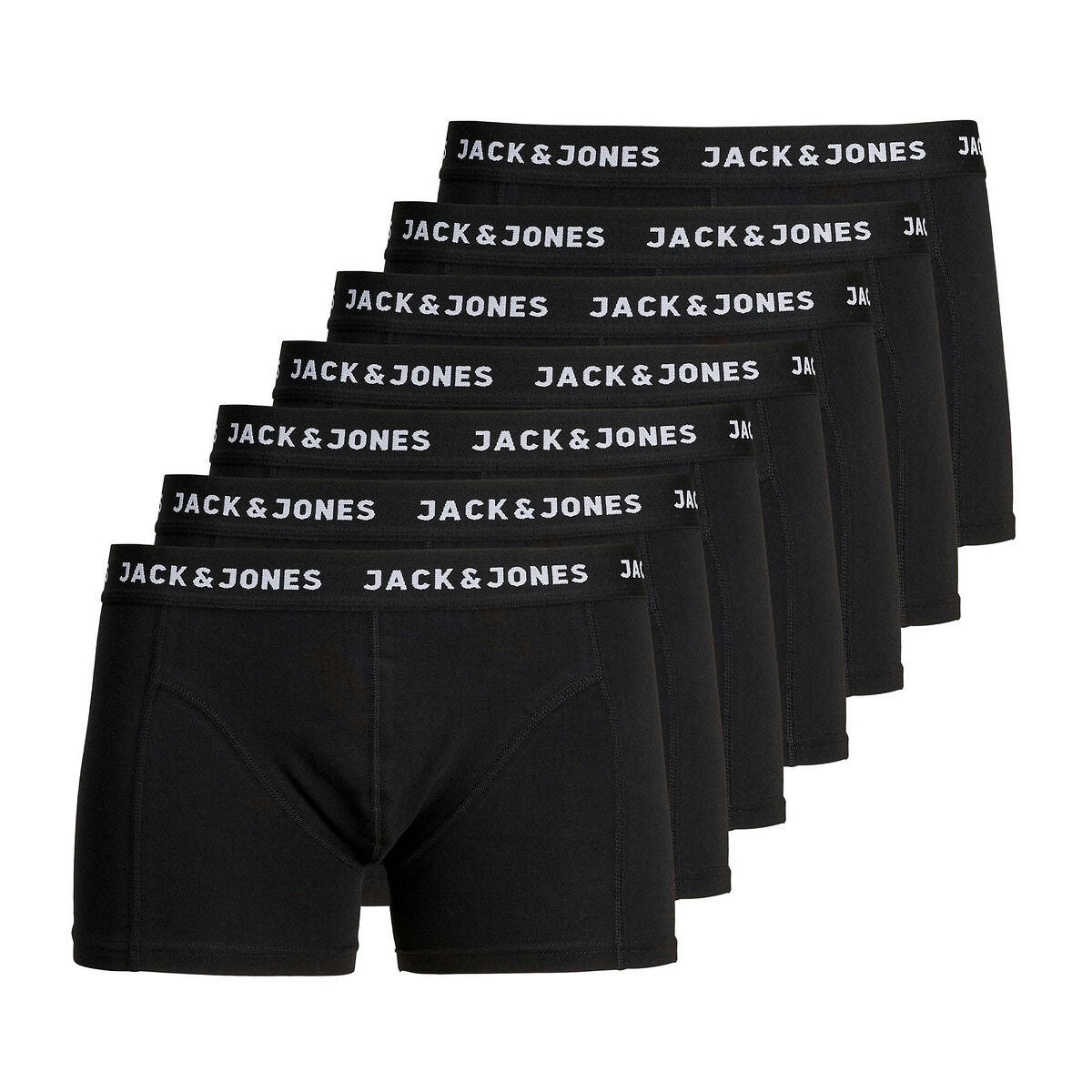 Lot de 7 boxers unis