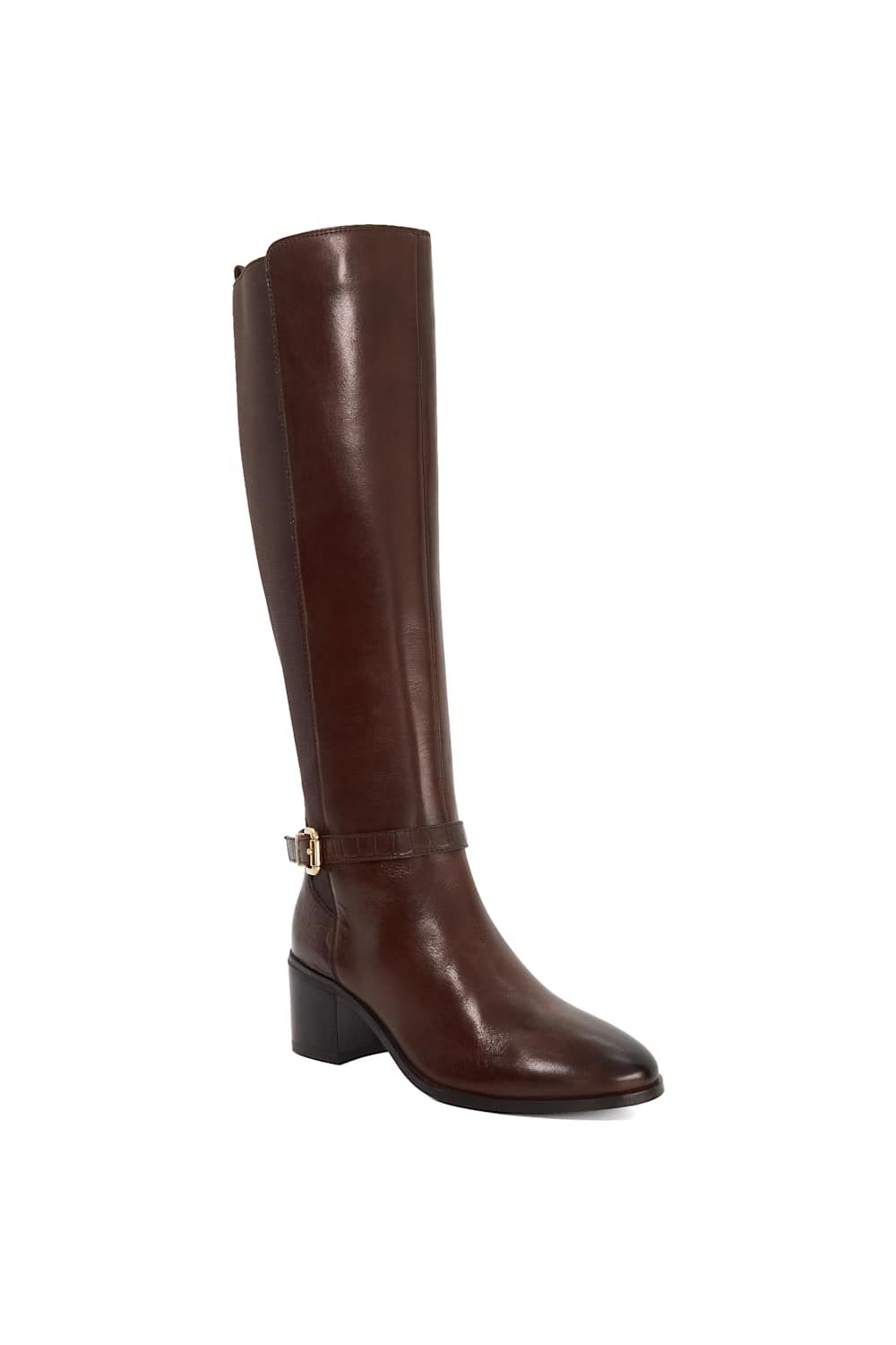 Dune London Tilbys' Leather Knee High Boots