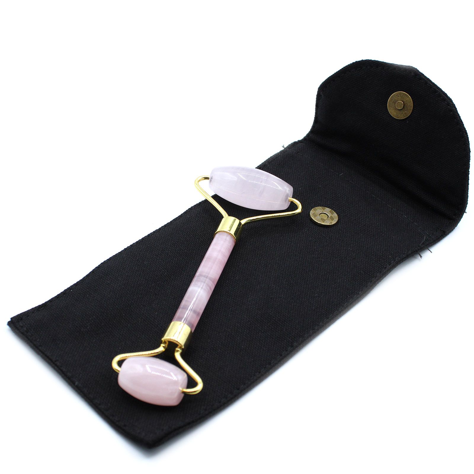 KDMD Gemstone Face Roller - Rose Quartz