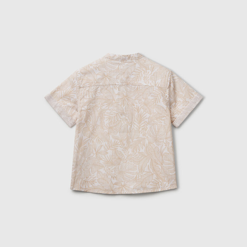 Tropical print shirt