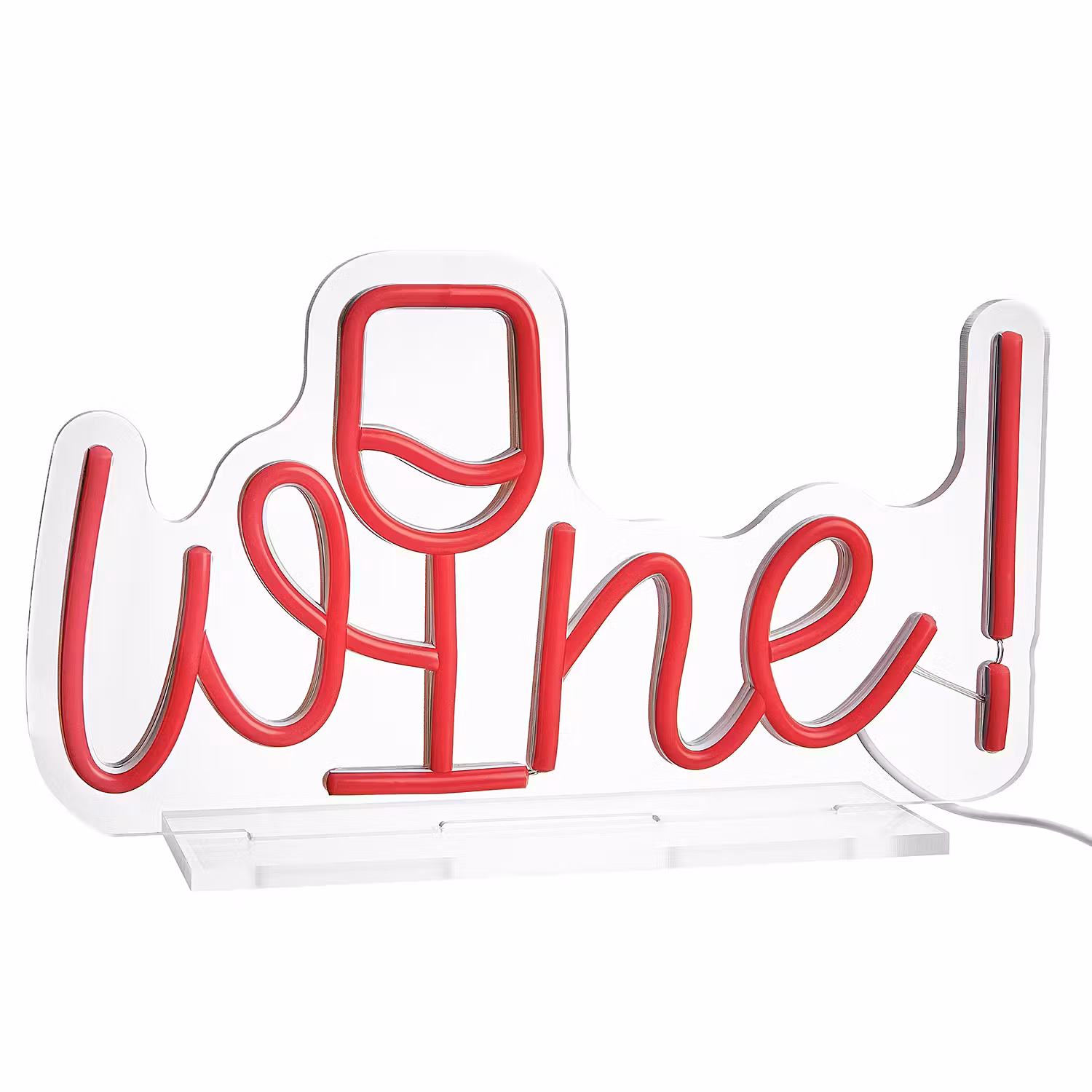 NEON VIBES LED-Leuchte Wine