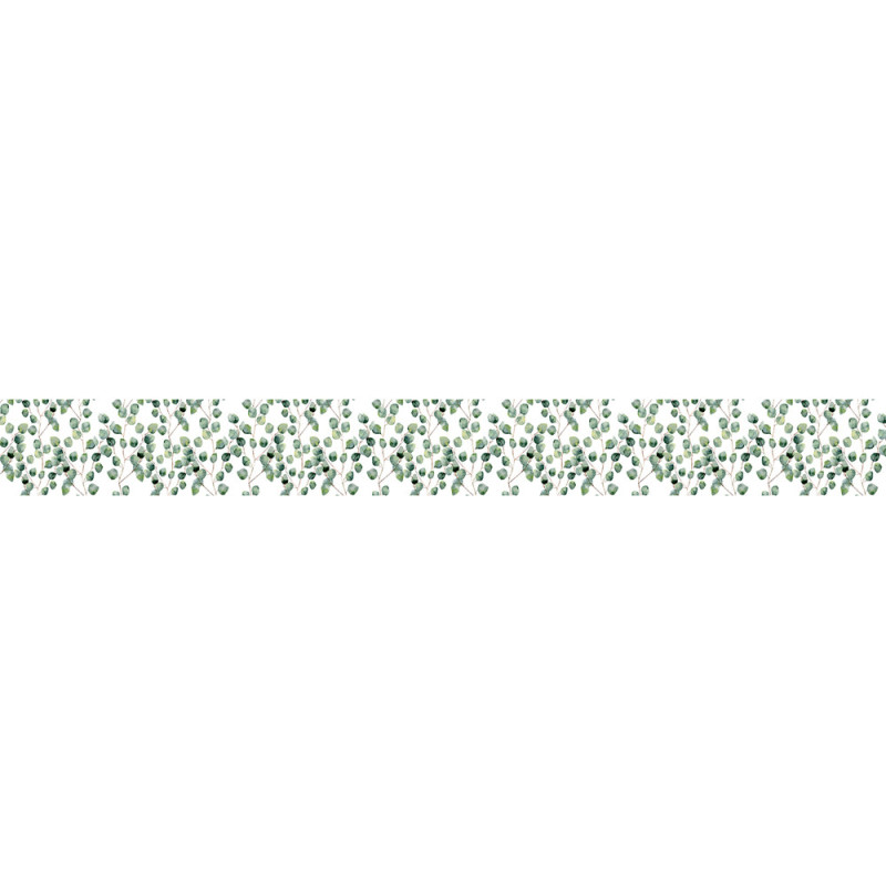Frise adhésive Brins de feuilles 9 x 300 cm