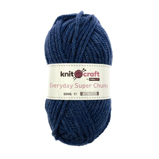 Knitcraft Denim Saxe Everyday Super Chunky Yarn 100g