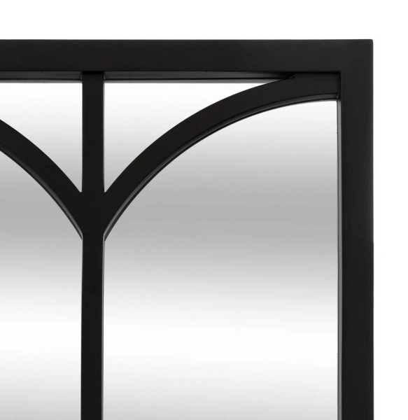 Lustro okno czarme MDF 90x74 cm