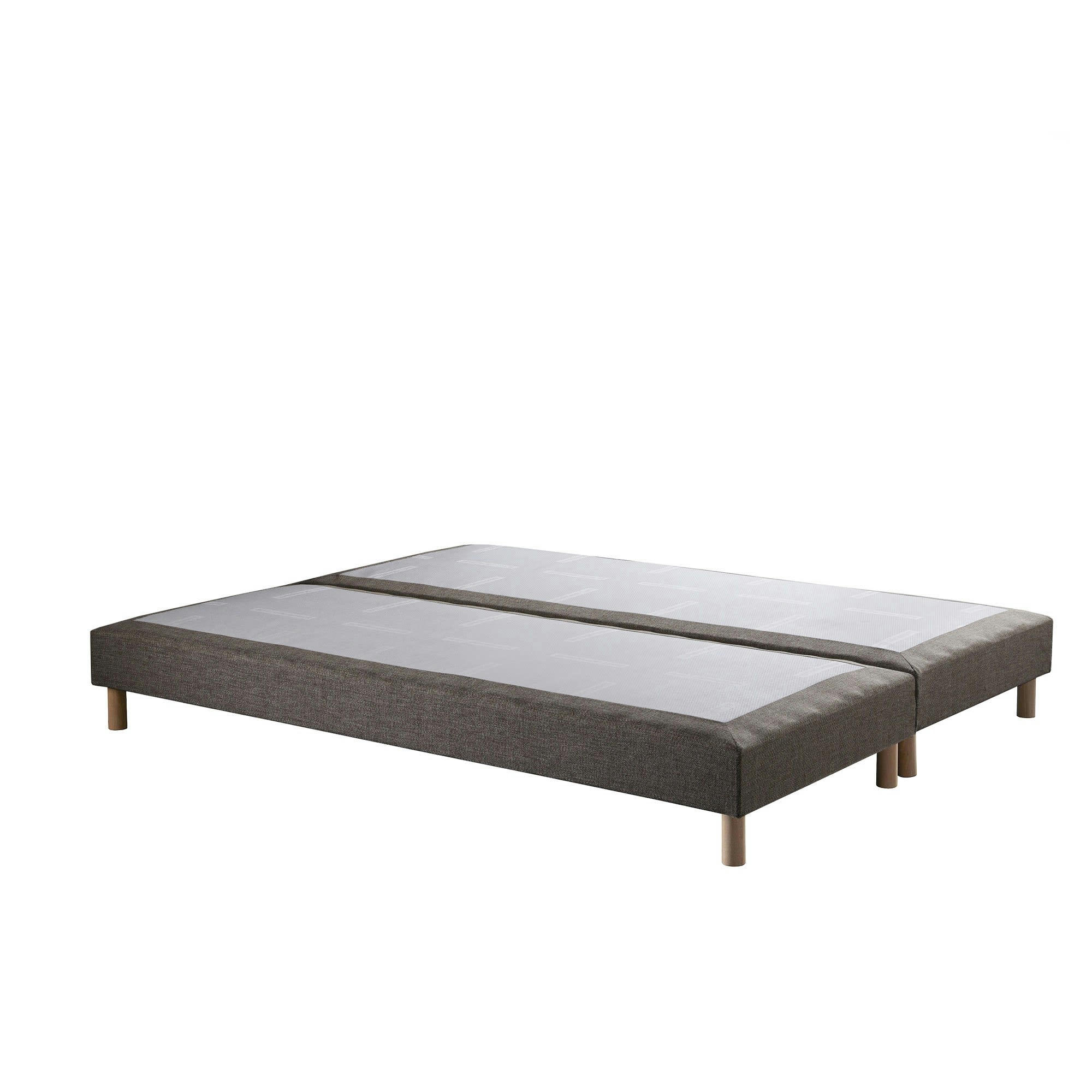 SYMBIOSE - Sommier tapissier Camel 180x200