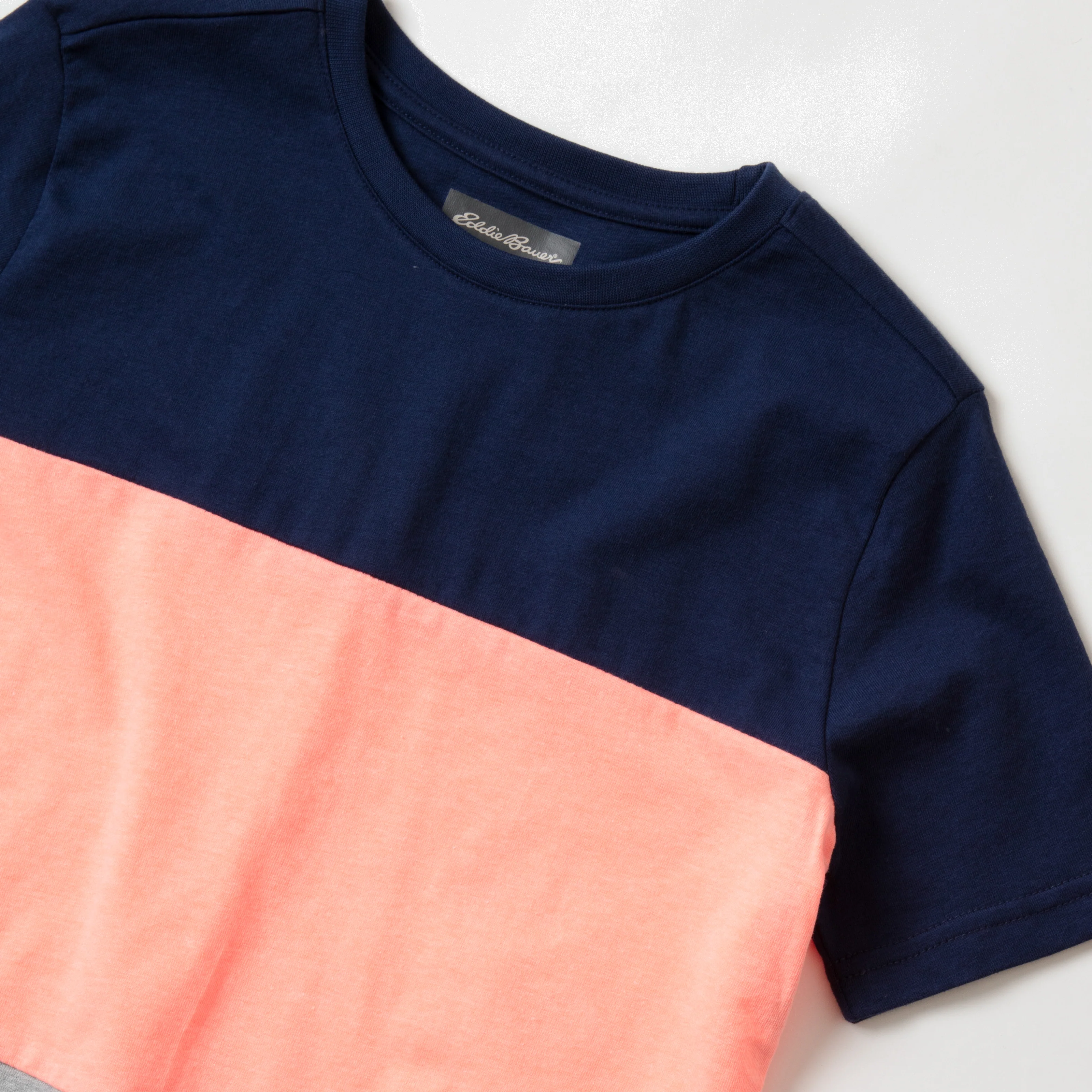 Boys Colorblock Short-Sleeve Tee