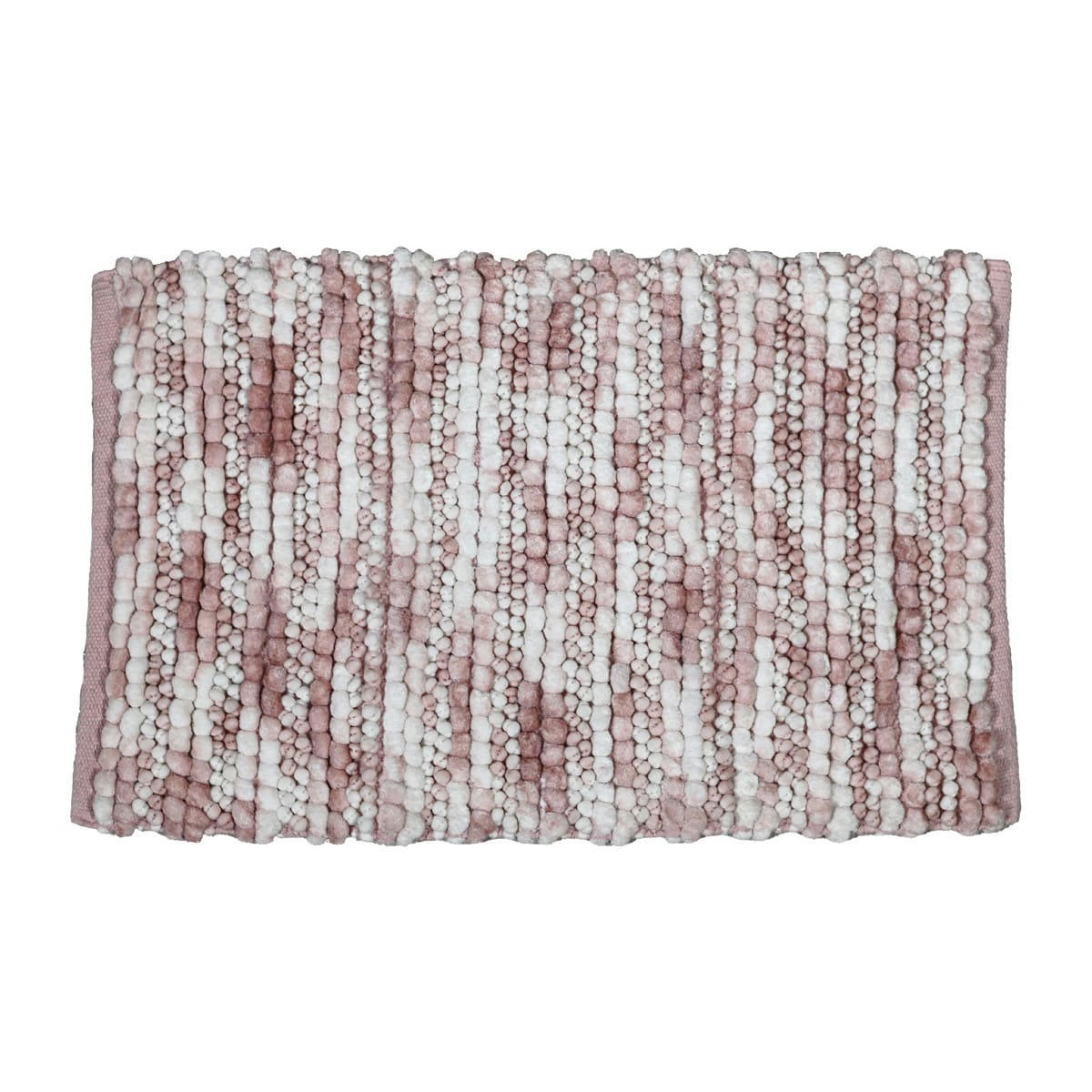 PALLINE - Tapis de bain et descente de lit  poudre 70x120 cm
