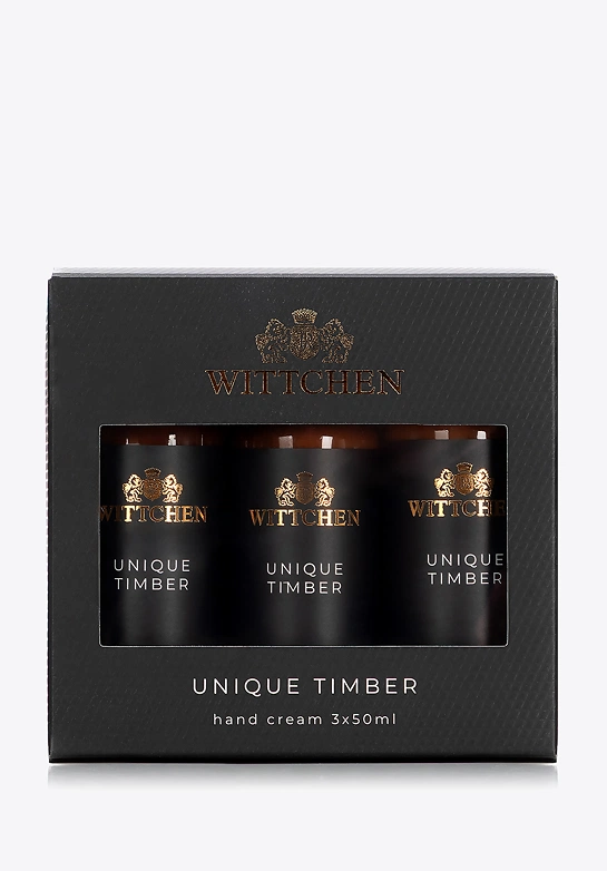 Podróżny zestaw kremów do rąk Unique Timber