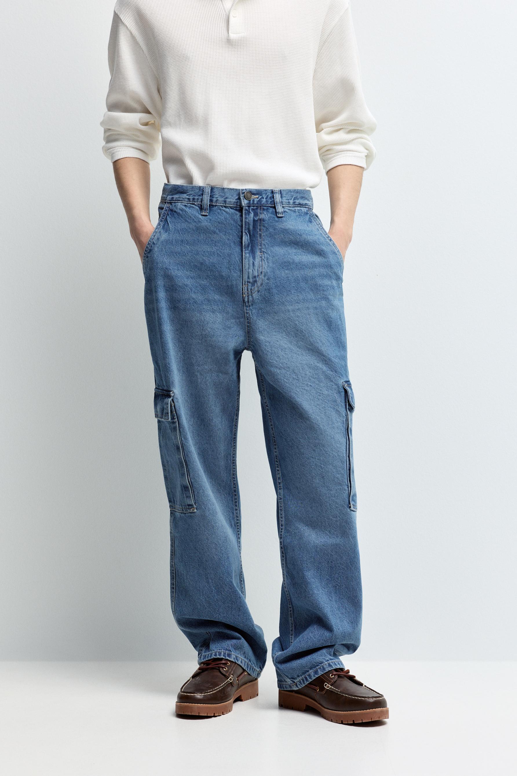 Jeans cargo baggy