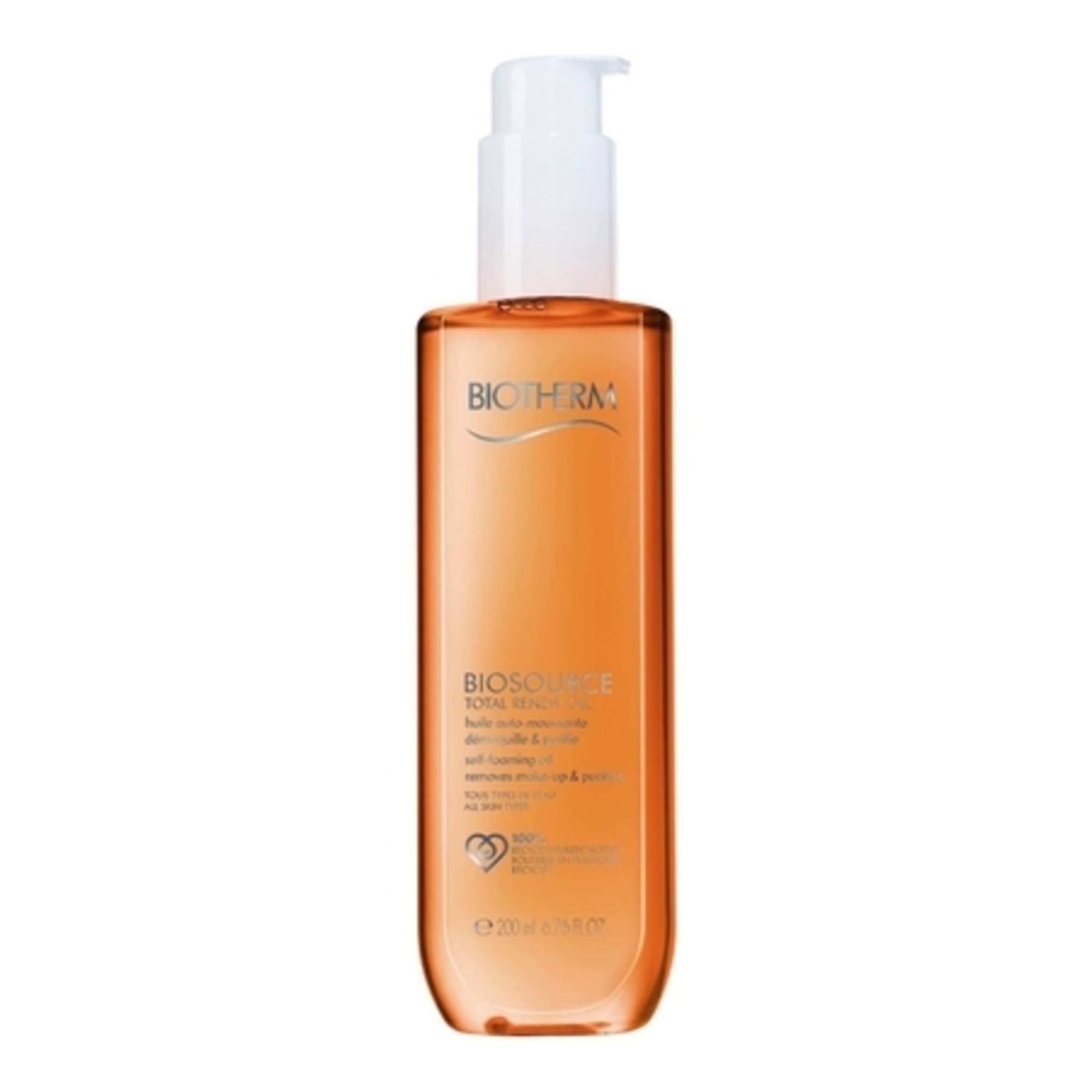 BIOSOURCEHuile auto-moussante démaquille & purifie