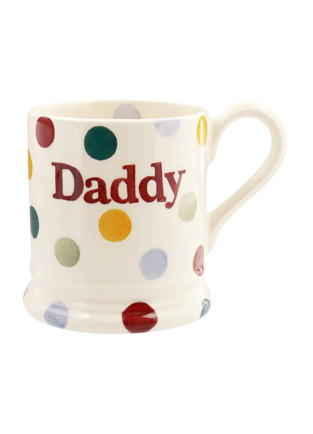 Seconds Polka Dot Daddy 1/2 Pint Mug