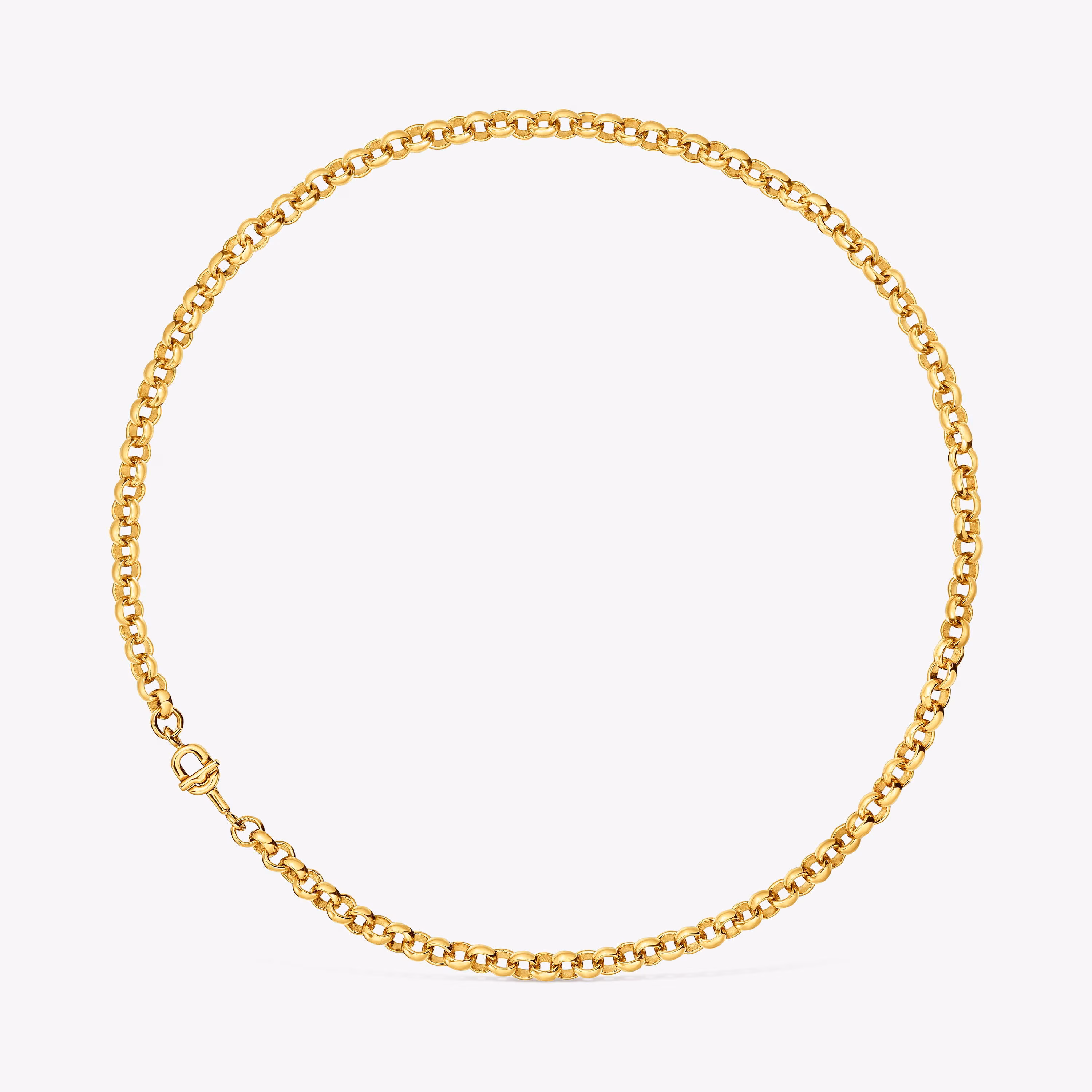 Collar corto con baño de oro 18 kt sobre plata 40 cm TOUS MANIFESTO