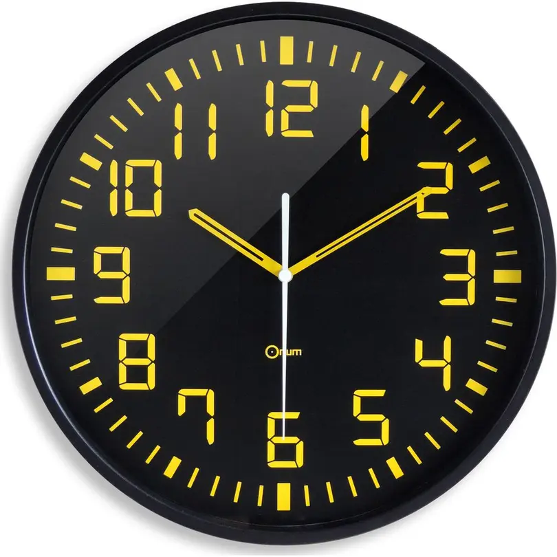 Wanduhr High Contrast