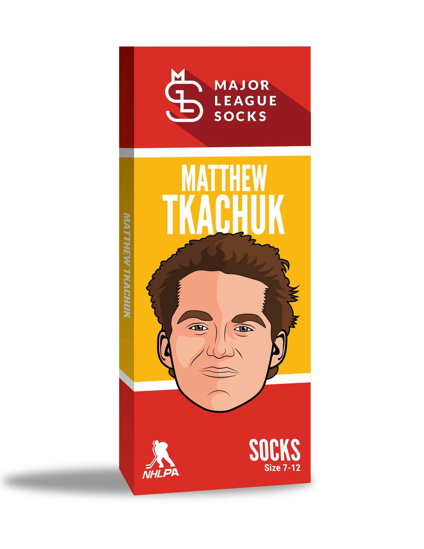 Major League Socks NHL Calgary Flames Matthew Tkachuk 