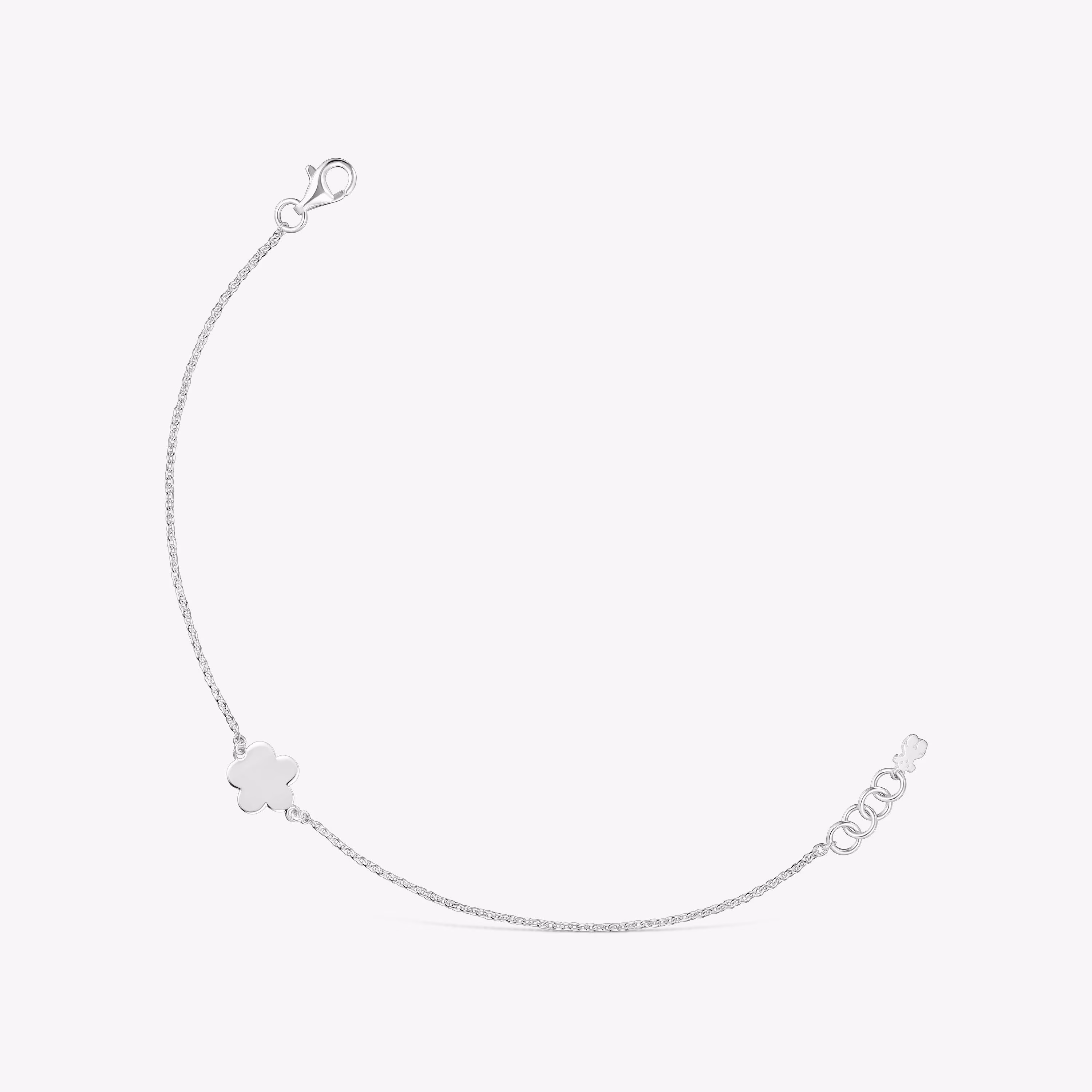 Pulsera cadena flor de plata TOUS Motivos