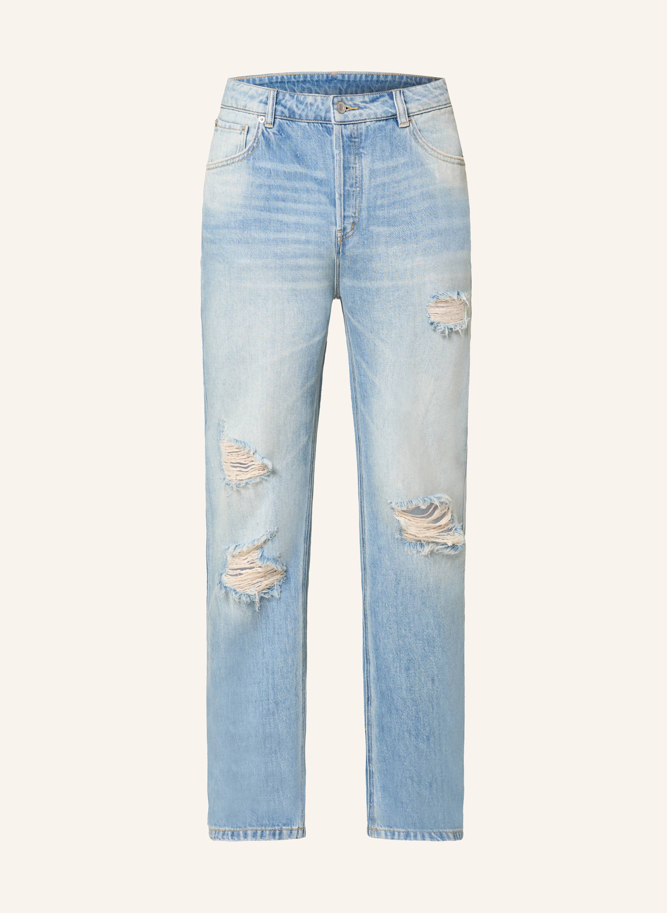COLE BUXTON Destroyed Jeans Slim Fit