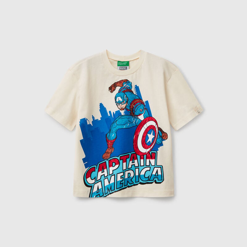 Captain America ©Marvel t-shirt in cotton