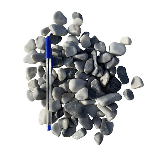 Galet gris bleu 15/25 mm - Lot 15 sacs 25 kg