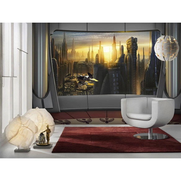 Papiertapete »STAR WARS Coruscant View«, Breite 368 cm
