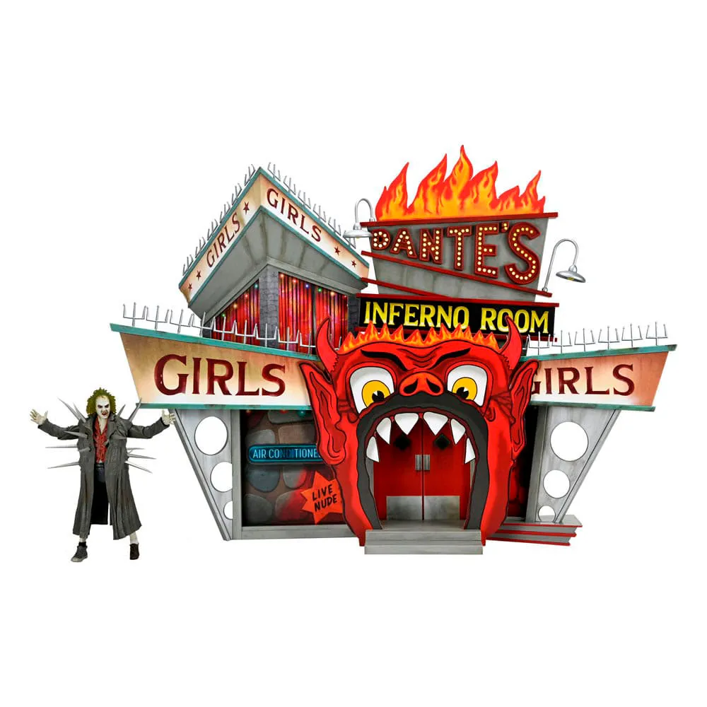 Neca Beetlejuice Inferno Room diorama