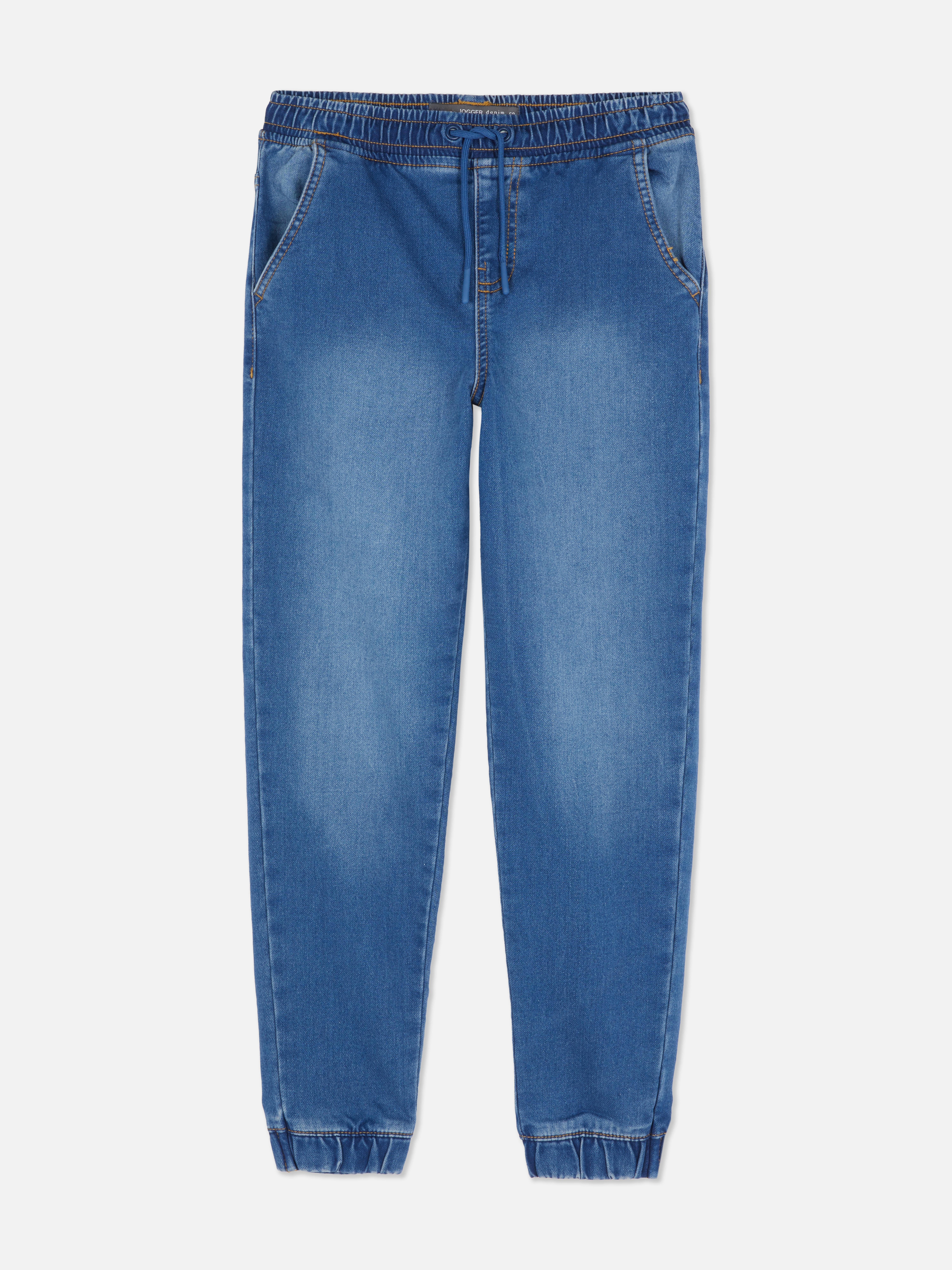 7-15yrs | Cuffed Sweatpant Jeans
