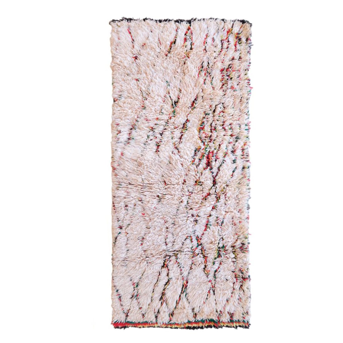 AFK Living vloerkleed Berber - handgemaakt - Wol - 95 x 205 cm