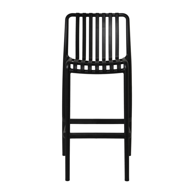 Barkruk Lea - zwart - 103x50x43 cm