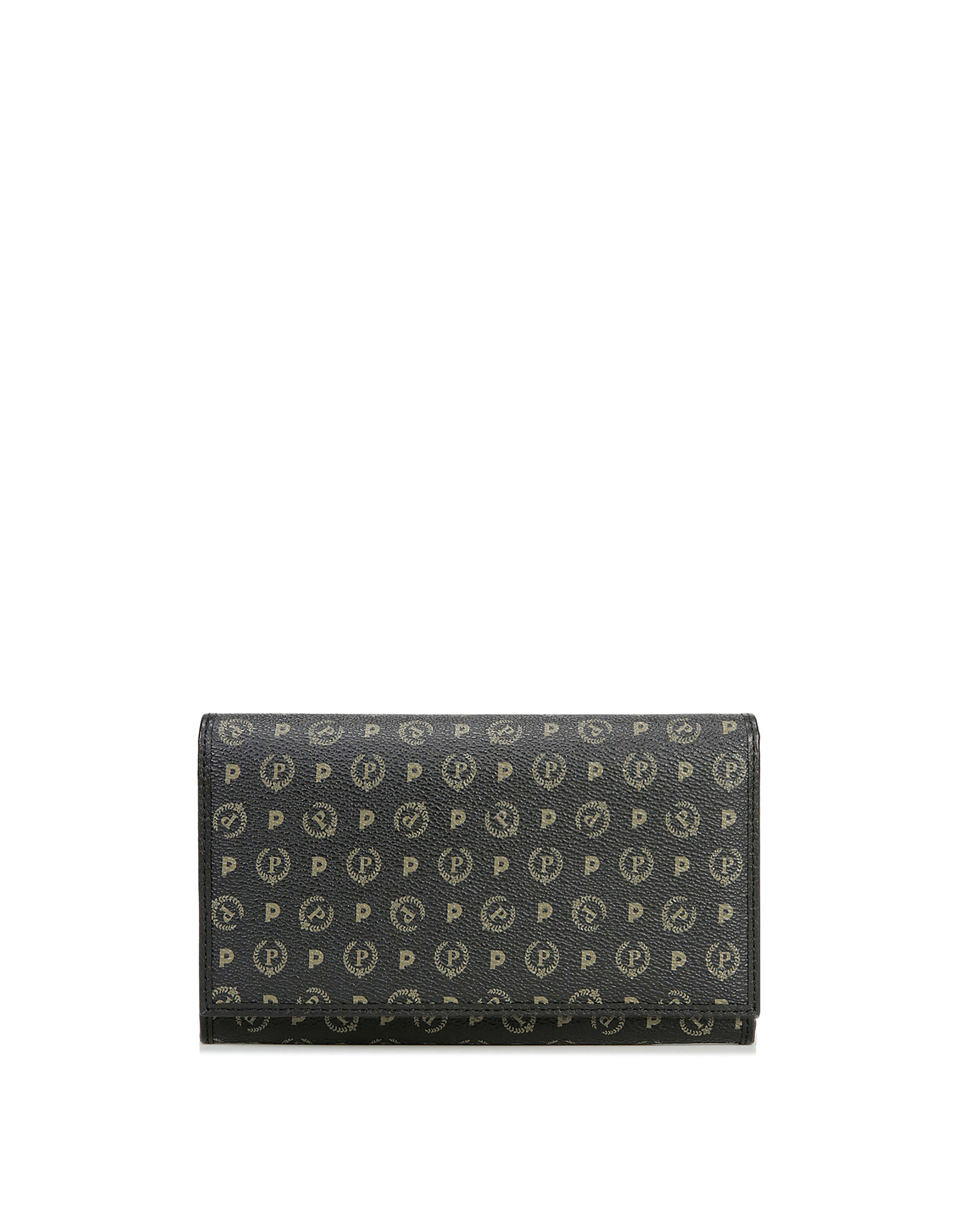 Portafoglio Heritage Logo Classic Nero/nero
