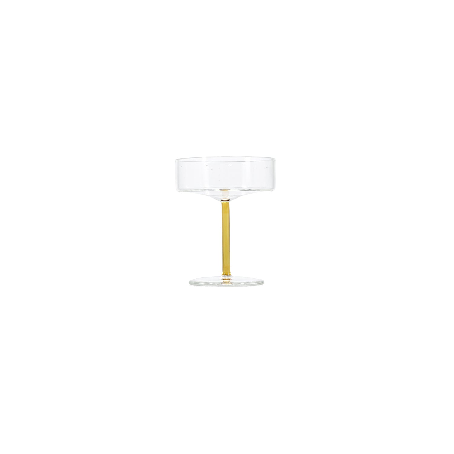 Ona - Champagneglas 20cl coupe geel Fizz - Set van 2