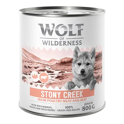 Wolf of Wilderness JUNIOR - poultry with beef