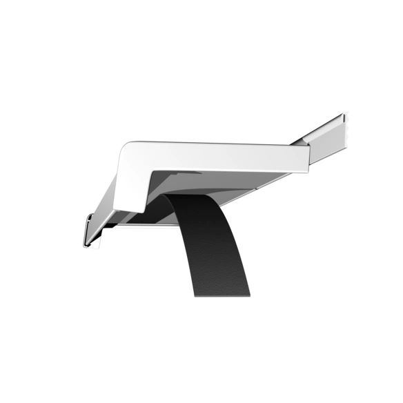 Antidröhnband, 1000 x 100 x 50 mm, Schwarz, Wollfilzpappe