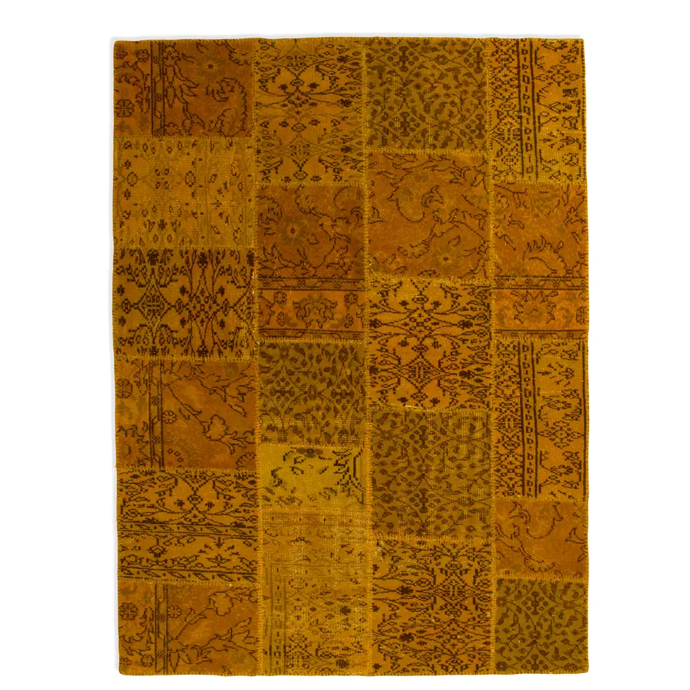 moderner Orientteppich Vintage Patchwork