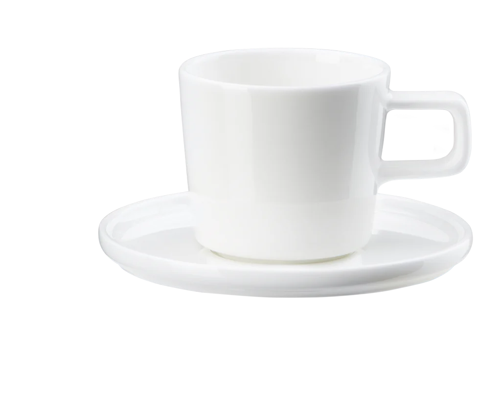 kaffeetasse mit unterteller