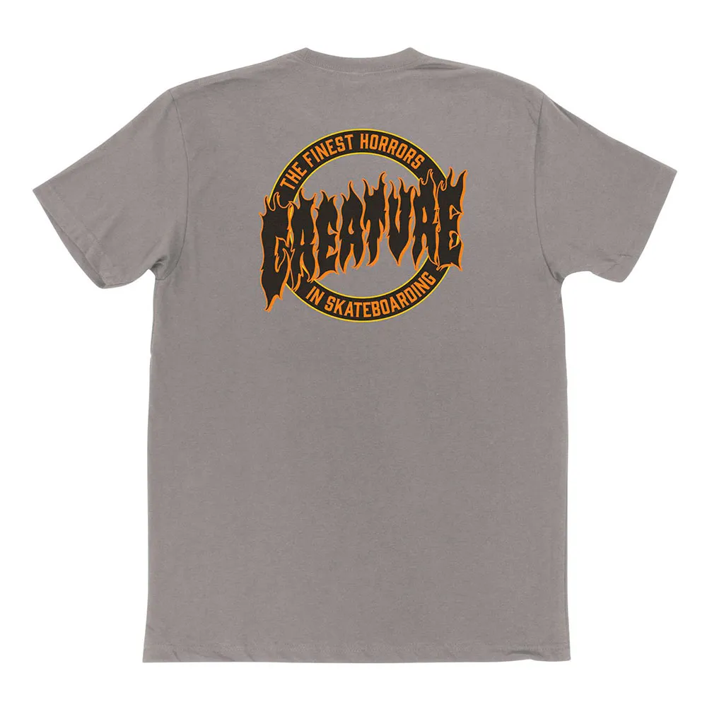 Creature Finest flame short sleeve T-shirt