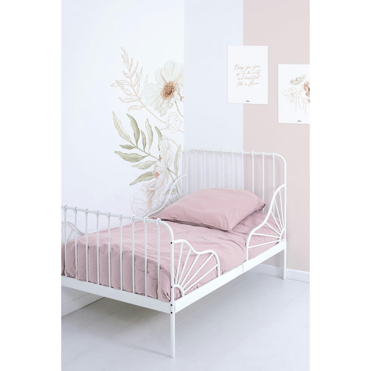 POPPIES - Grand sticker fleurs de coquelicot en vinyle mat multicolore