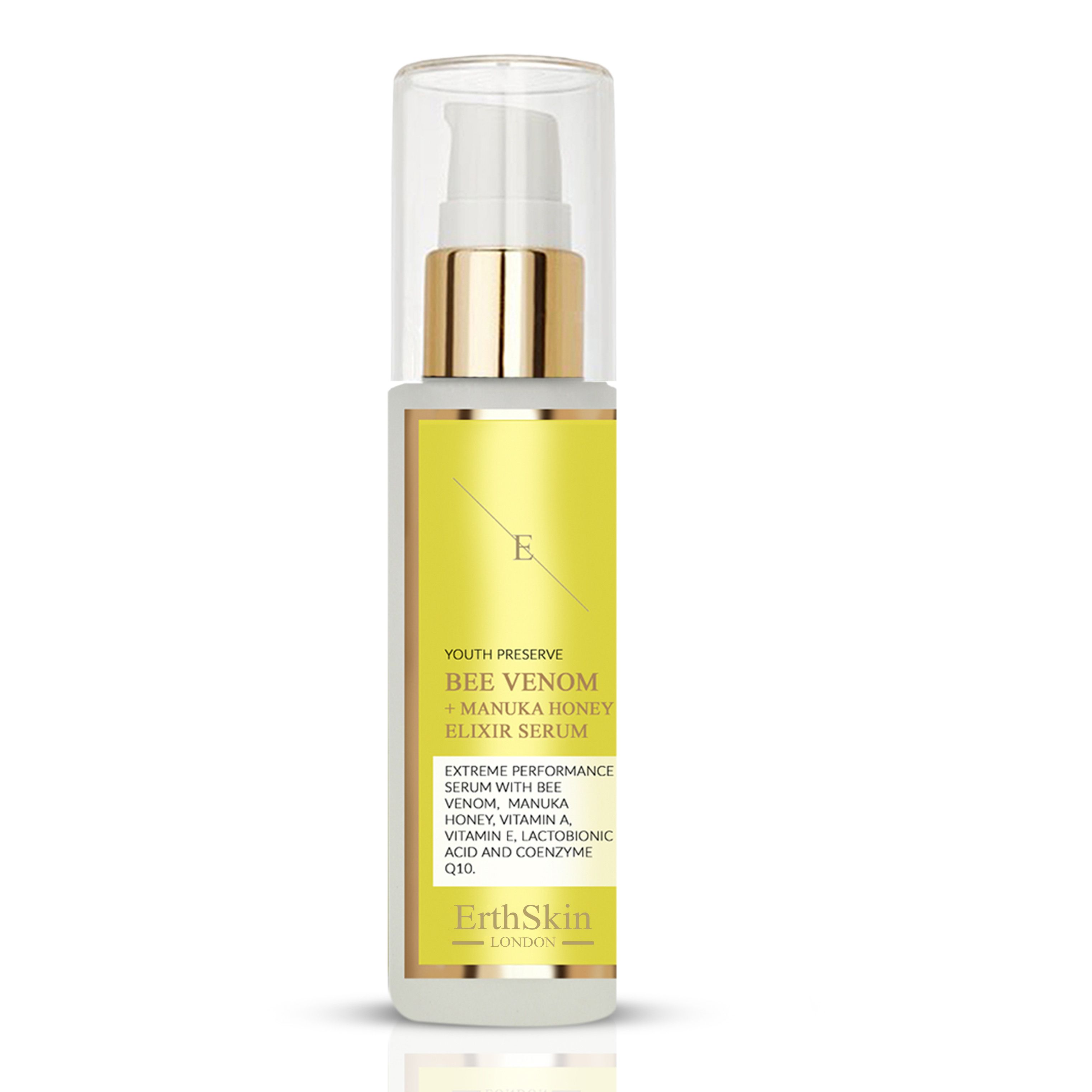 Erth Skin London Erth Skin London- Bee Venom   Manuka Honey Intense Hydration Elixir Serum 60ml