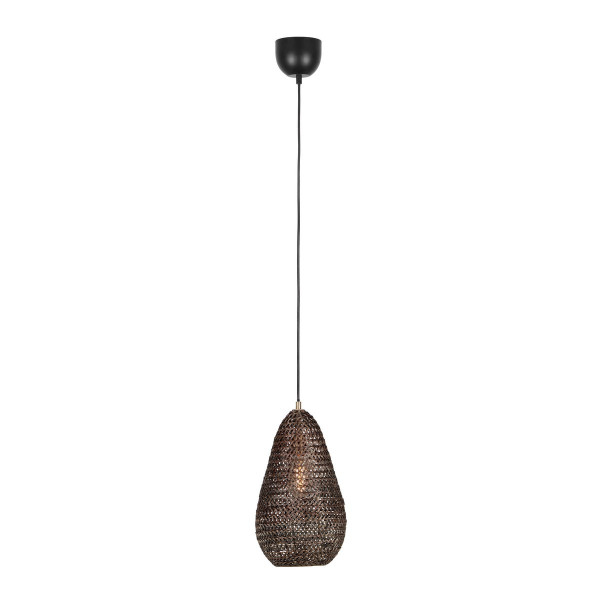 Lampa wisząca patyna-złota-czarna ZIVA 1xE27x10W wym: 150x23x23 cm Trio