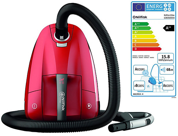Aspirateur traineau 450 68db rouge Nilfisk 128350554 elite rcl14e08a2 classic
