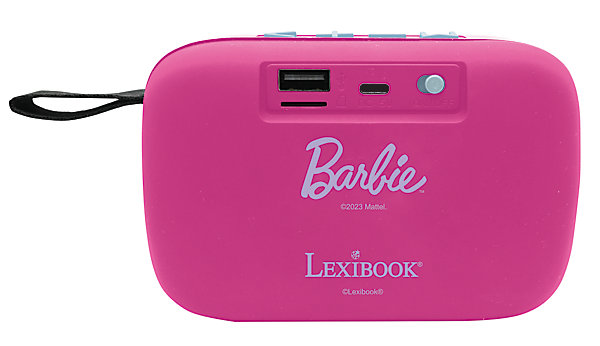 Enceinte Bluetooth portable Barbie