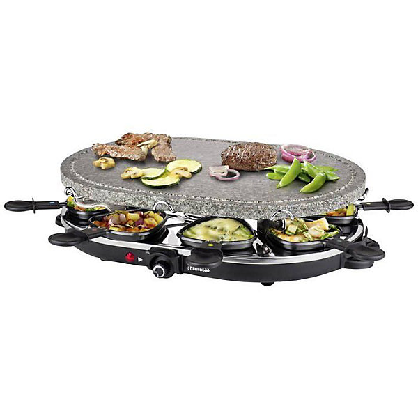 Appareil à raclette 8 personnes 1200w   pierre à griller Princess 162720-01-001