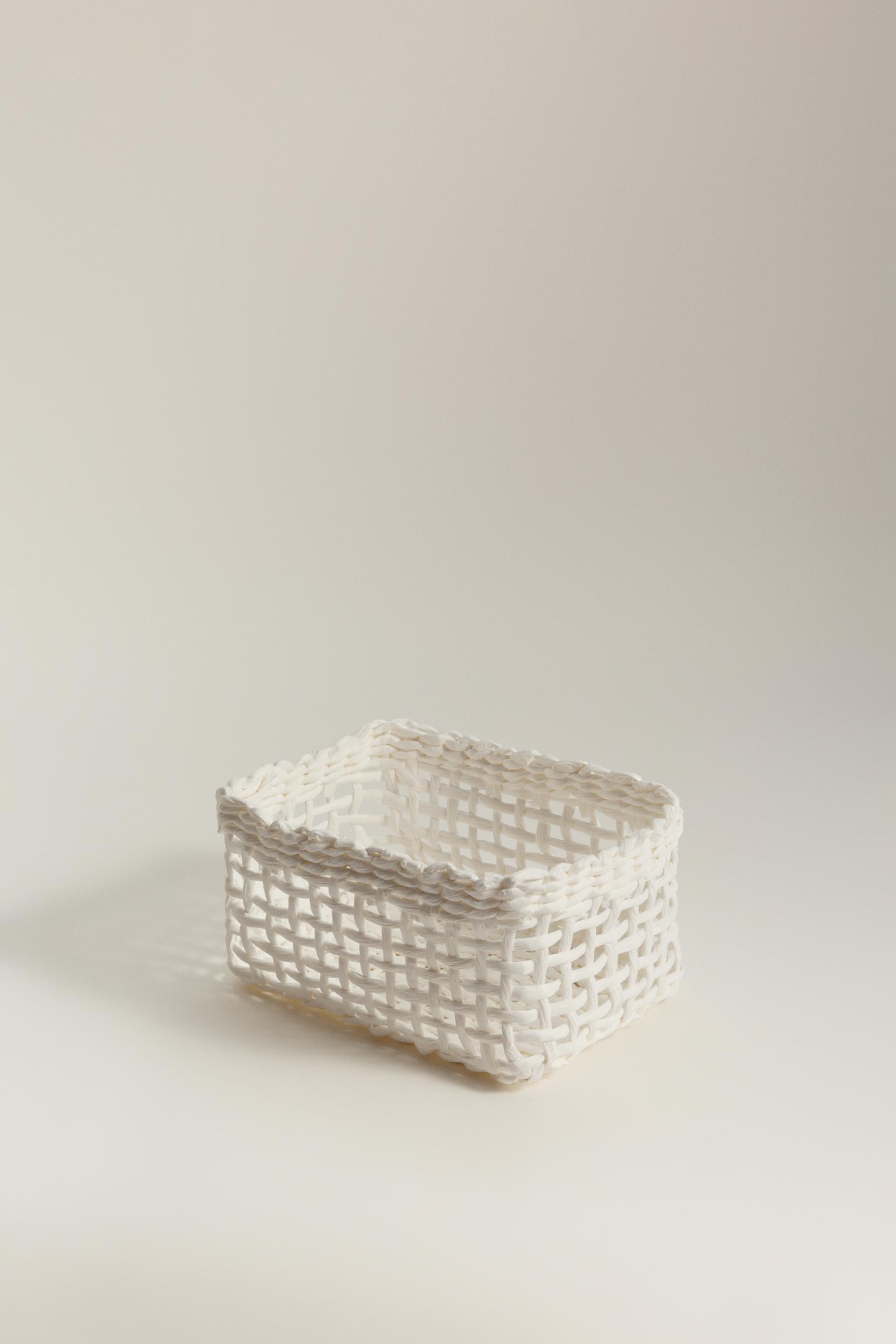 Cesta trenzada pequeña 23cm