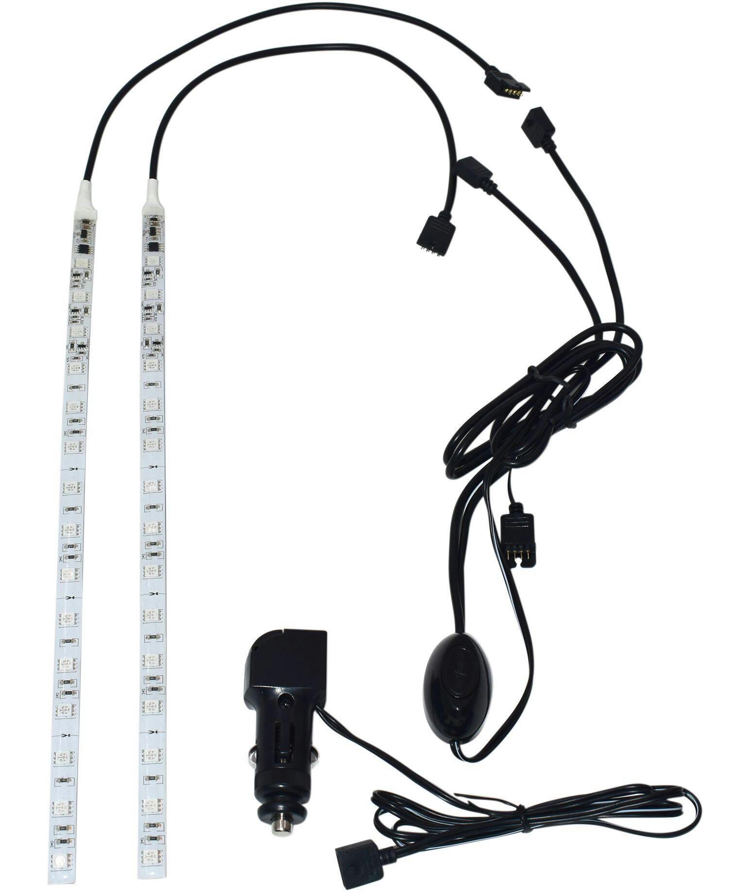 12V Multi-Colour Light Strips with Inline Controller