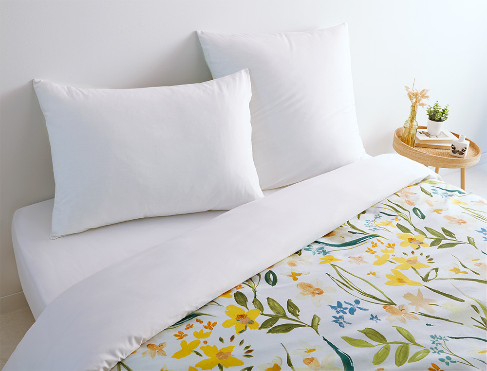 Taie d'oreillerFolles jonquilles