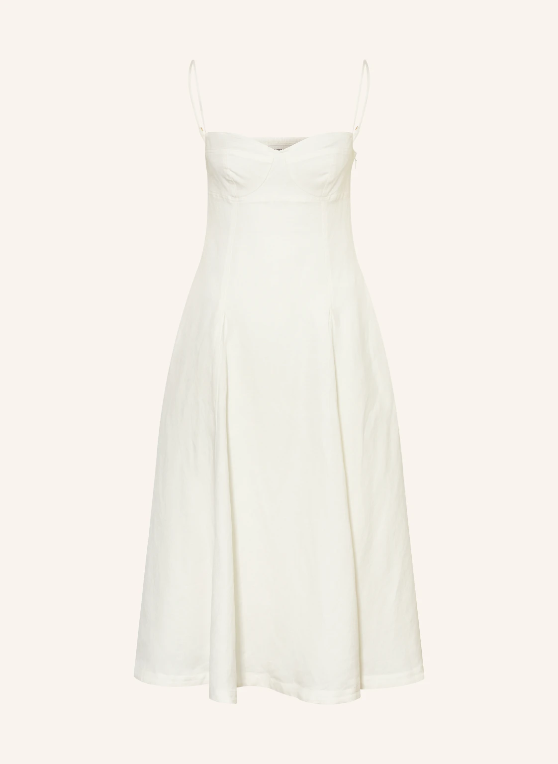 SIMKHAI Kleid ANALISE mit Leinen
