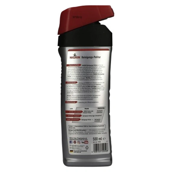 Reinigungs-Politur, 1x 500 ml, Silber, Kunststoff