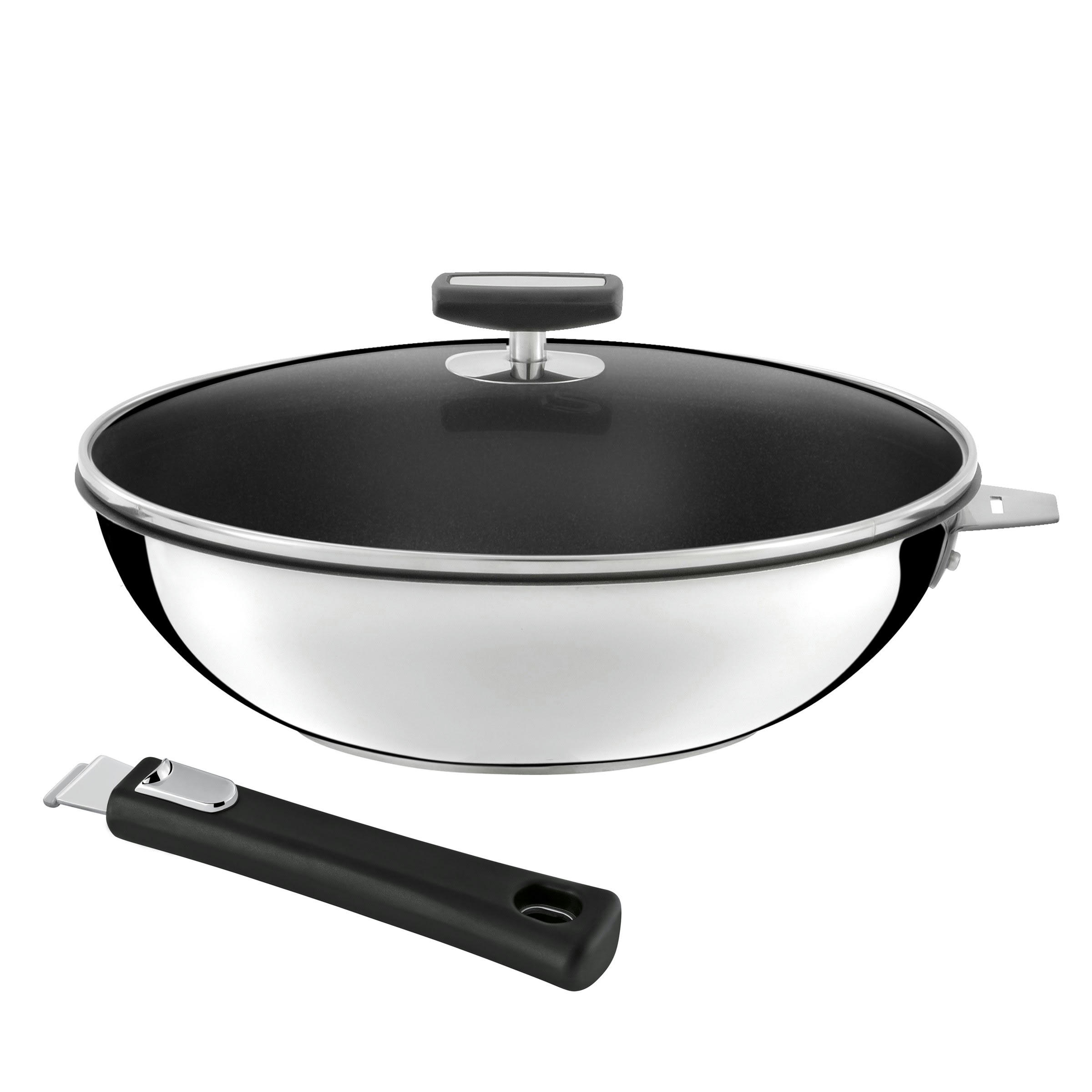 MALICE - Wok en inox 28cm