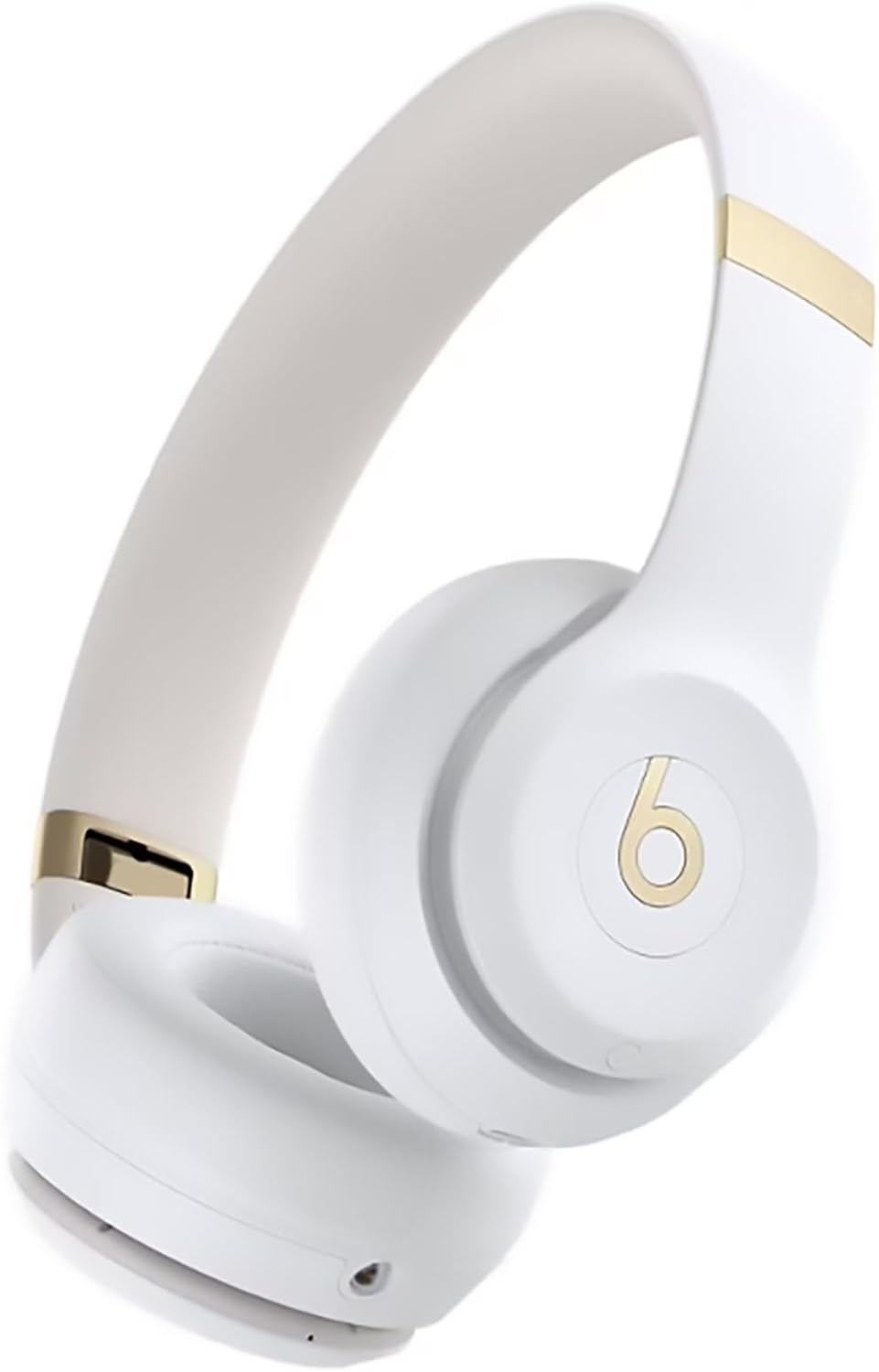 Beats Solo 4 - Wireless Bluetooth On-Ear Headphones, Apple & Android Compatible, Up to 50 Hours of Battery Life - Warm White