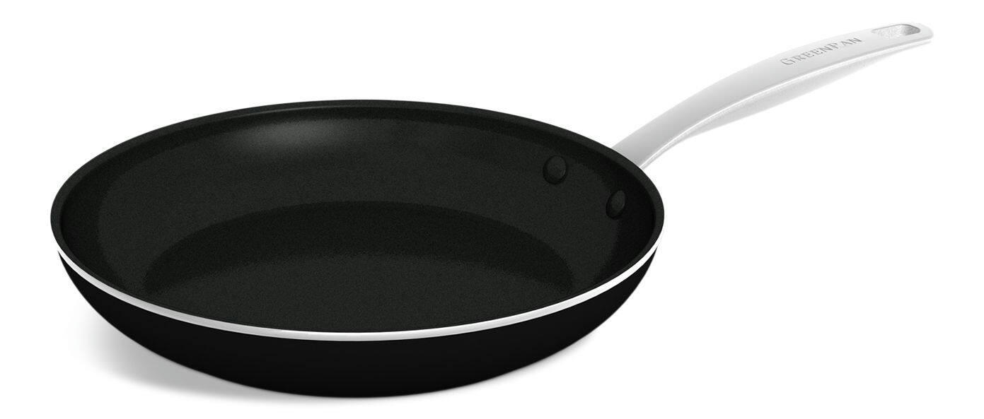 Greenpan Aluminum Non-Stick Open Frypan with Enlarged Base, 20-cm x 30-mm