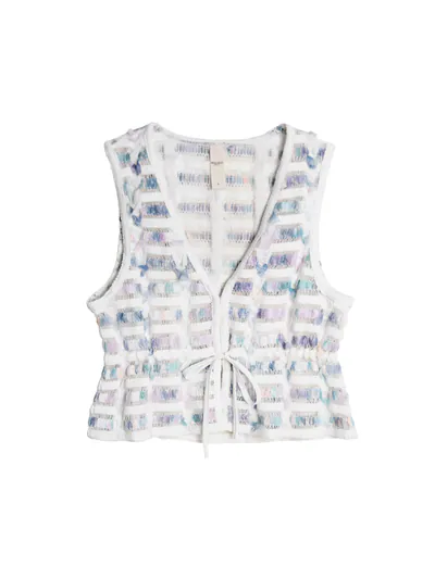 Color-block striped vest Jacket - 26SRJ010U